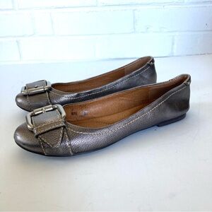 Metallic Bronze Ballet Flats